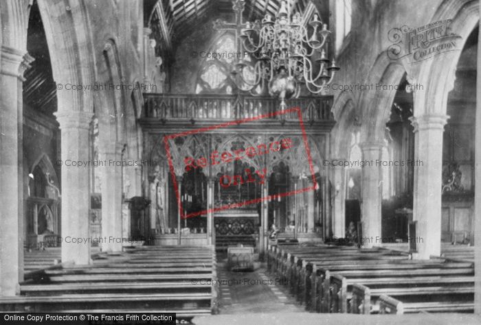 Photo of Abingdon, The Church Interior 1900