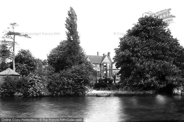 Photo of Abingdon, The Cosener's House From The River Thames 1893