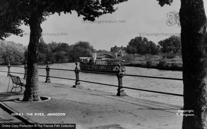 Photo of Abingdon, The River c.1955