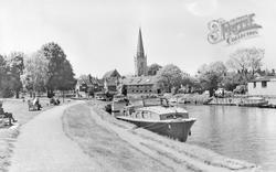 Abingdon, The River c.1960, Abingdon-on-Thames