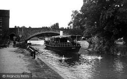 Abingdon, The River Thames And Bridge c.1950, Abingdon-on-Thames