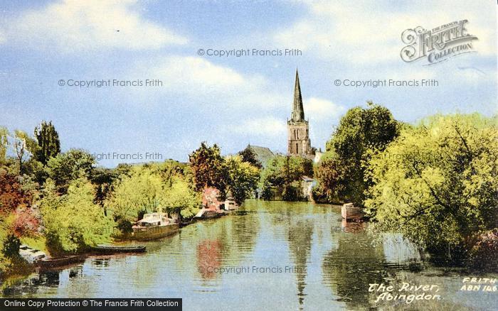 Photo of Abingdon, The River Thames c.1965