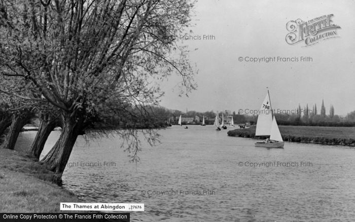 Photo of Abingdon, The Thames c.1960
