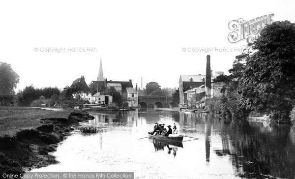 Photo of Abingdon, The Town From The River Thames 1890