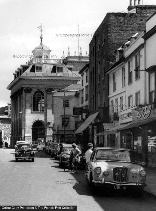 Photo of Abingdon, Traffic On High Street c.1965