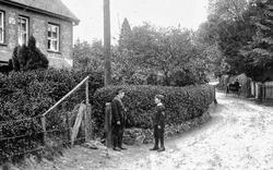 Postman And Boy 1907, Abinger Common