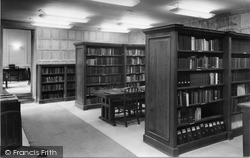 The Library, Wotton House c.1960, Abinger Common