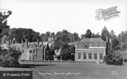 Wotton House c.1955, Abinger Common