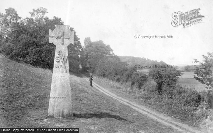 Photo of Abinger Hammer, Bishop Wilberforce Cross 1906