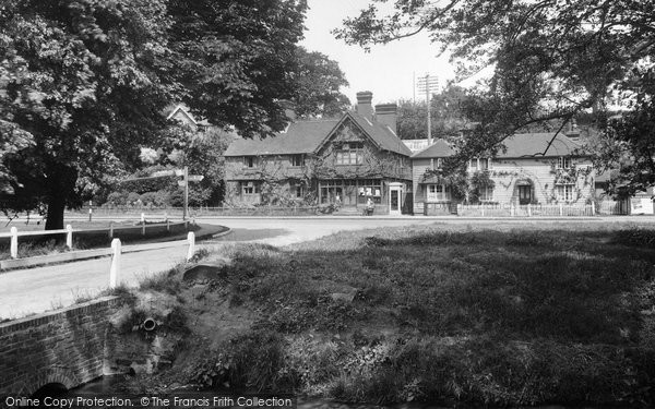 Photo of Abinger Hammer, Post Office 1936