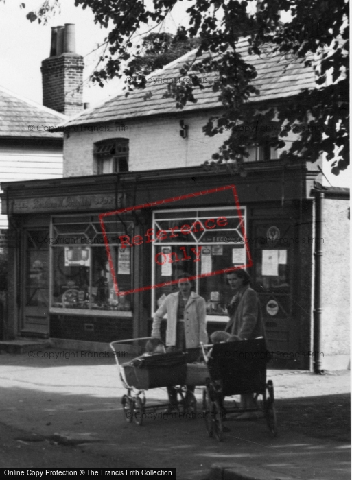Photo of Abridge, Mothers With Prams By The Village Shop c.1960