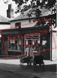 Mothers With Prams By The Village Shop c.1960, Abridge