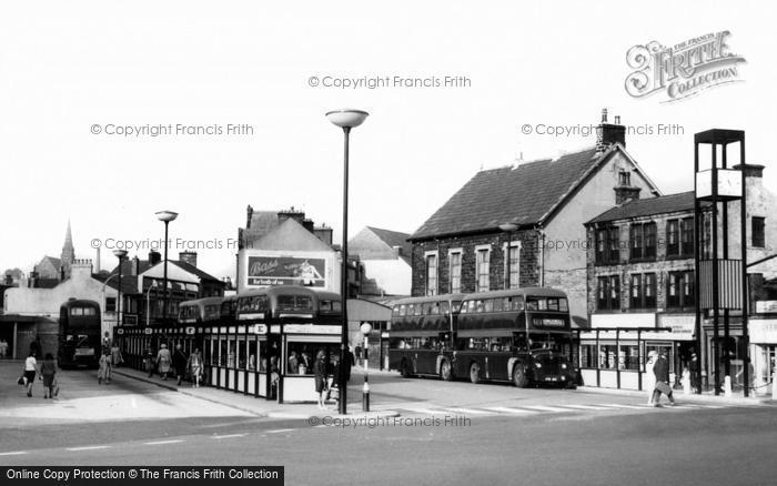Photo of Accrington, Bus Station c.1965