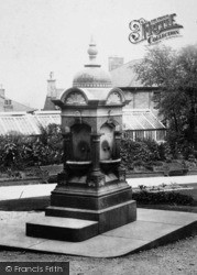 Drinking Fountain, Oakhill Park 1897, Accrington