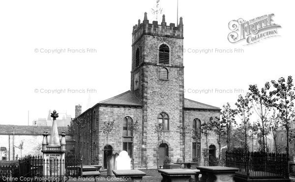 Photo of Accrington, St James's Church 1897