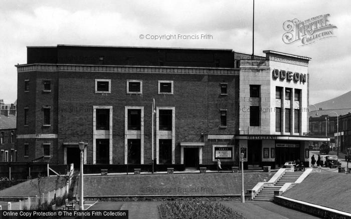 Photo of Accrington, The Odeon Cinema c.1955