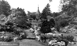 The Rock Gardens, Oak Hill Park c.1955, Accrington
