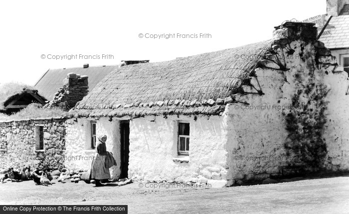 Photo of Achill Island, A Cottage In Keel c.1950