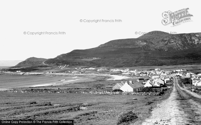 Achill Island, Dooagh Village and Croaghaun c1955 Photo of Achill Island, Dooagh Village And Croaghaun c.1955