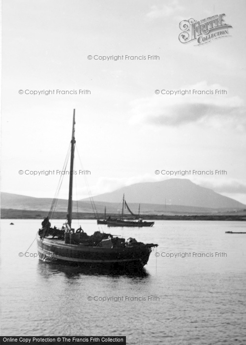Photo of Achill Island, Slievemore In The Evening c.1950