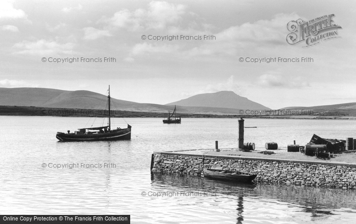 Achill Island, the Quayside c1955 Photo of Achill Island, The Quayside c.1955
