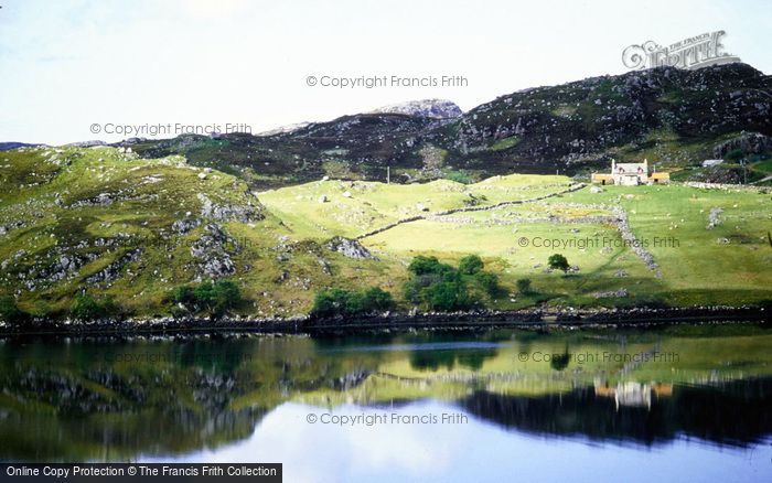 Photo of Achlyness, A Croft From Loch Inchard c.1990