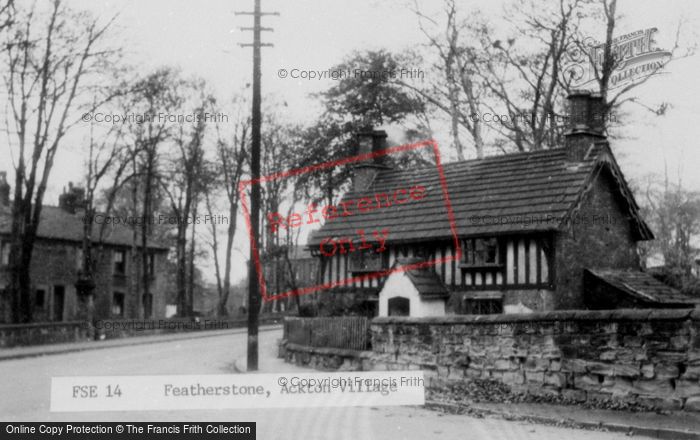 Photo of Ackton, The Village c.1955