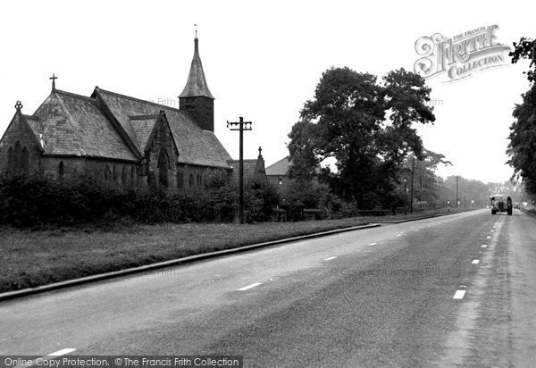 Photo of Ackworth, All Saints Church c.1955