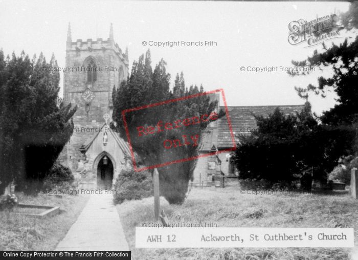 Photo of Ackworth, St Cuthbert's Church c.1955