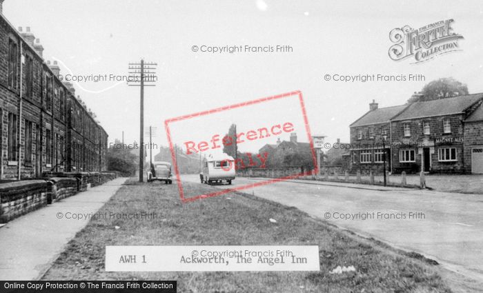 Photo of Ackworth, The Angel Inn c.1955