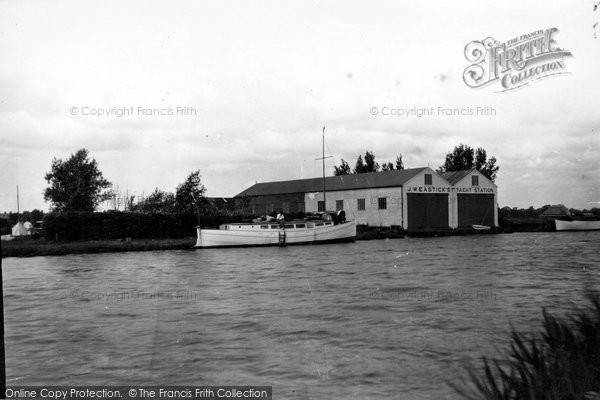 Photo of Acle, Eastick's Yacht Station c.1929