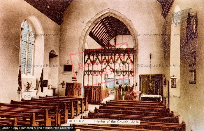 Photo of Acle, Interior Of The Church c.1955