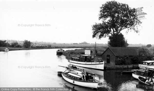 Photo of Acle, River Bure c.1955