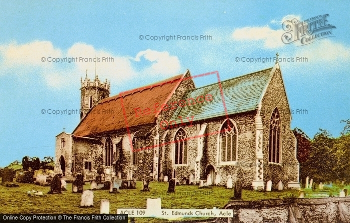 Photo of Acle, St Edmund's Church c.1955