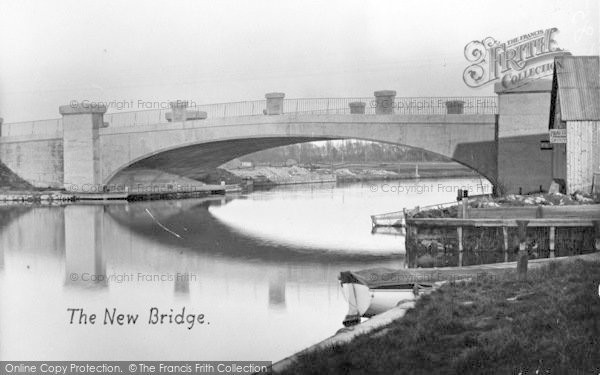 Photo of Acle, The New Bridge c.1955