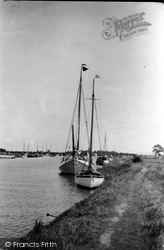 The River Bure c.1929, Acle