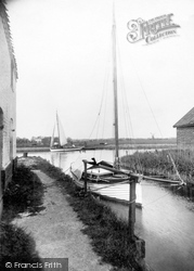 The River Bure c.1930, Acle