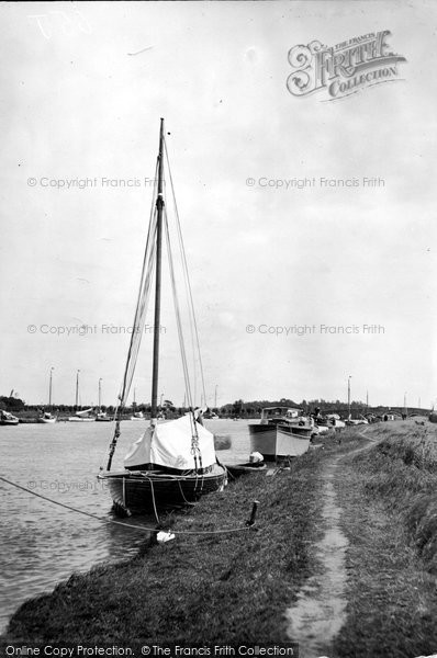 Photo of Acle, The River Bure c.1930