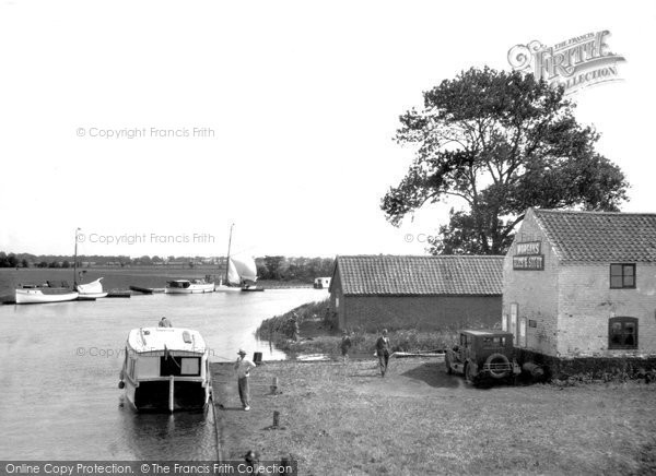 Photo of Acle, View From Acle Bridge c.1929