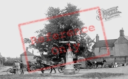 Villagers On The Green  c.1926, Acle