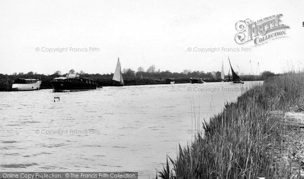 Photo of Acle, Yachting On The Bure c.1955