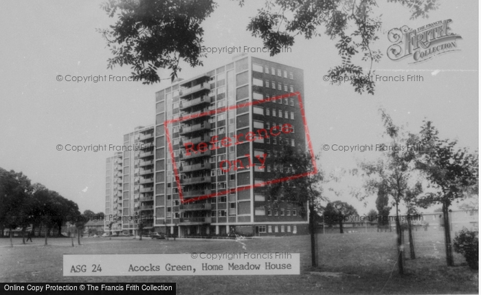 Photo of Acock's Green, Home Meadow House c.1965