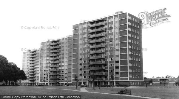 Photo of Acock's Green, The Flats, Pemberley Road c.1965