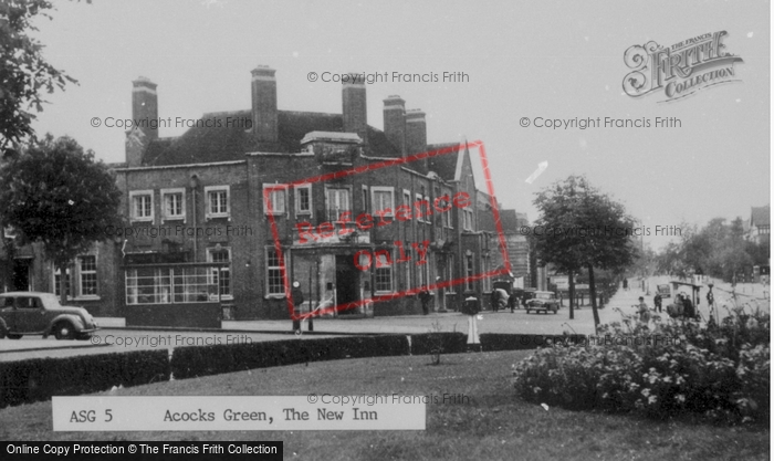 Photo of Acock's Green, The New Inn c.1960