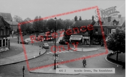 The Roundabout c.1955, Acock's Green