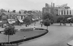 The Roundabout c.1955, Acock's Green
