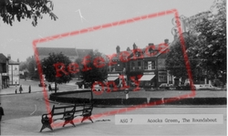 The Roundabout c.1960, Acock's Green