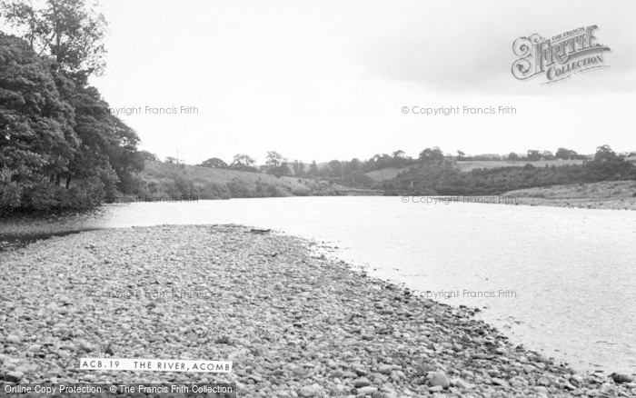 Photo of Acomb, The River c.1955