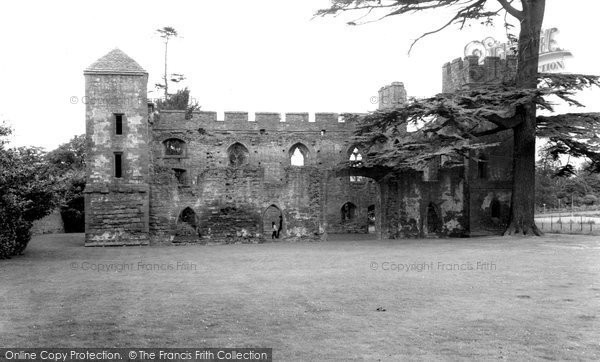 Photo of Acton Burnell, The Castle c.1960