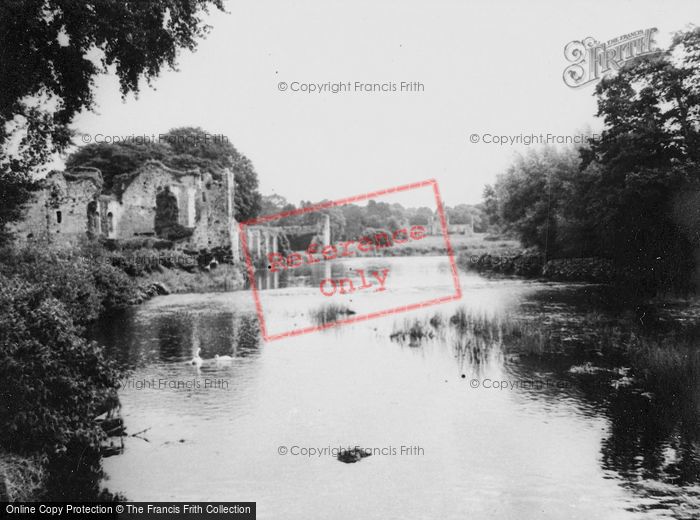 Photo of Adare, Desmond Castle And River Maigue c.1957